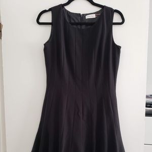 Calvin Klein Black Dress, Size 6, Just Below Knee